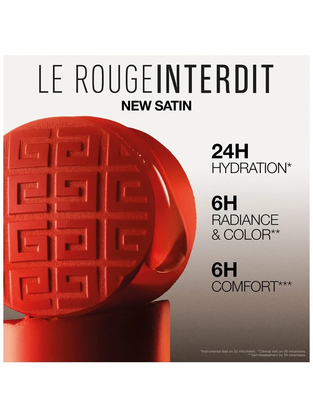 Givenchy Rouge Interdit Satin Lipstick - N 329 Rouge Enflamme NWT Authentic